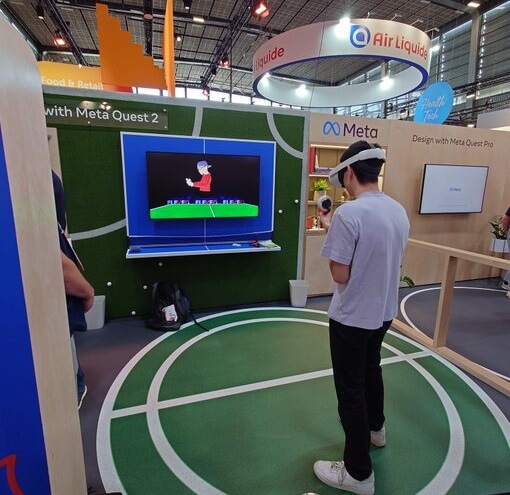 Experience the Future of Ping Pong in VR at Meta Booth during VivaTech
