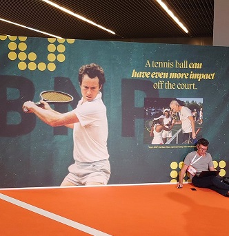 Tennis Anyone? Discover Connected Balls and Courts at VivaTech